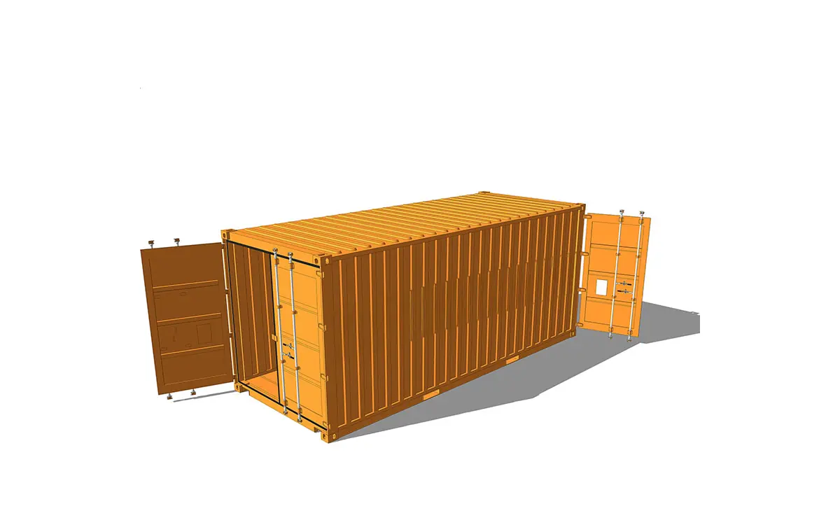 20 DC Double Door Konteyner ürün görseli