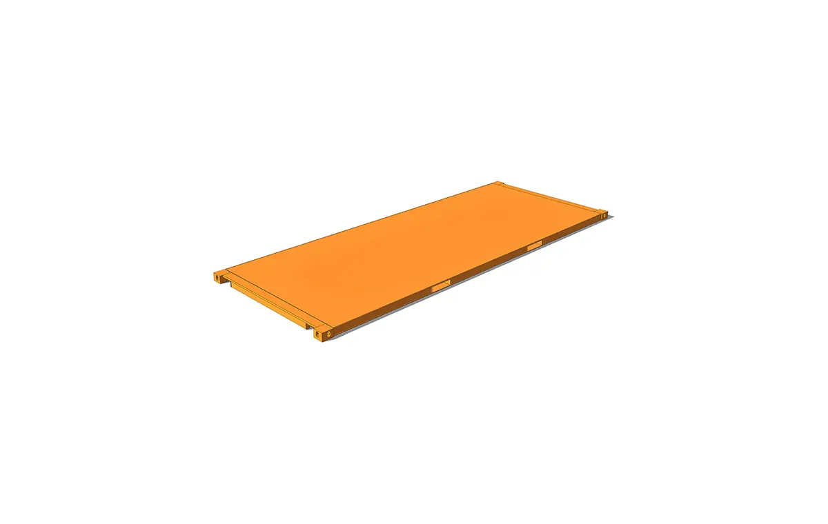 20' Platform Konteyner ürün görseli